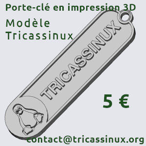 Porte-clé officiel Tricassinux Modèle Tricassinux
